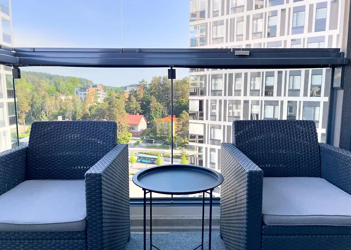 شقة Aseman Portti - Stunning 1br With Sauna 8th Floor كوبيو