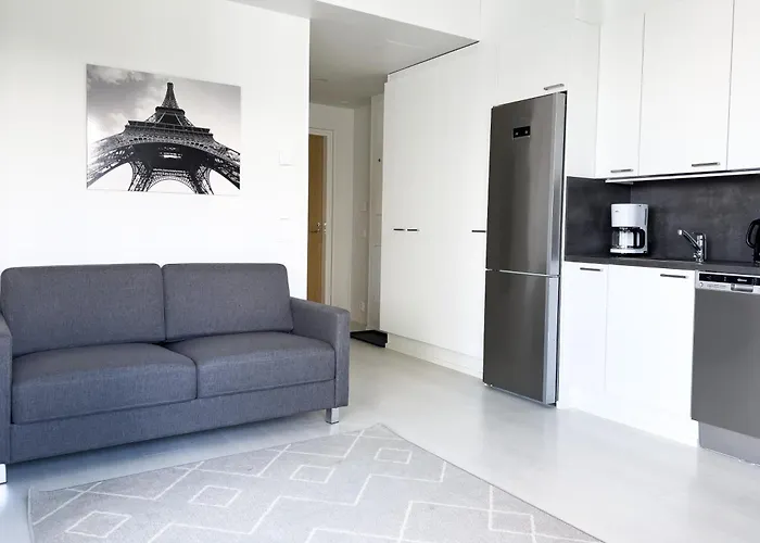 شقة Aseman Portti - Stunning 1br With Sauna 8th Floor